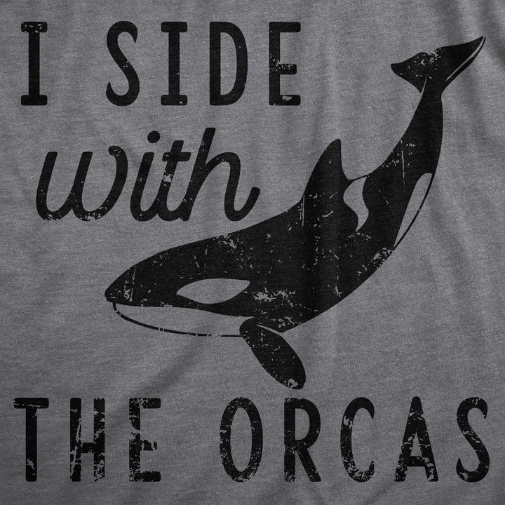 I Side With The Orcas Men's T Shirt