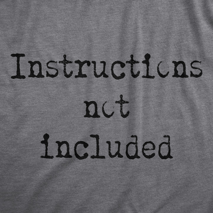 Instructions Not Included Baby Bodysuit