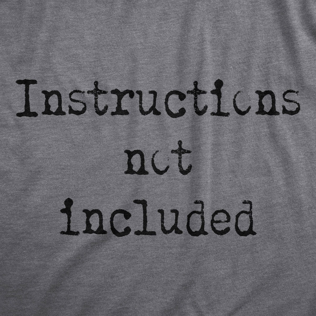 Instructions Not Included Baby Bodysuit