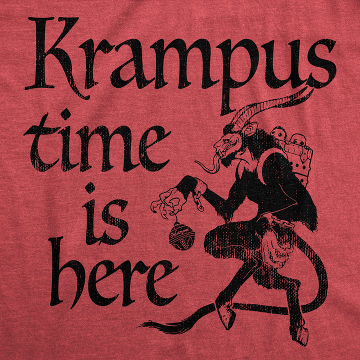 Krampus Time Is Here Women's T Shirt