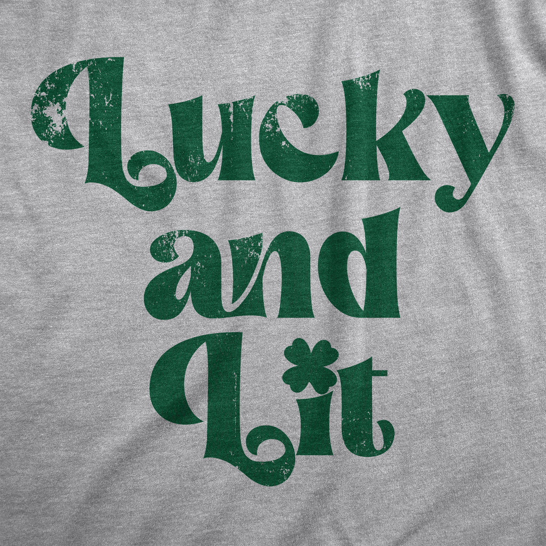 Lucky And Lit Men's T Shirt