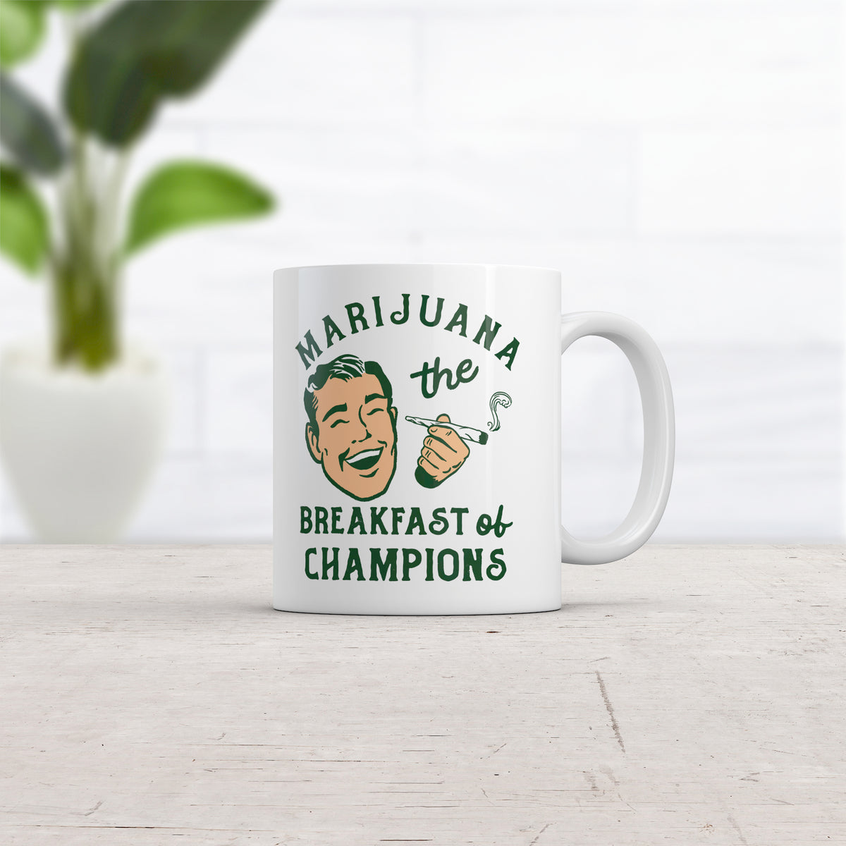 Marijuana The Breakfast Of Champions Mug