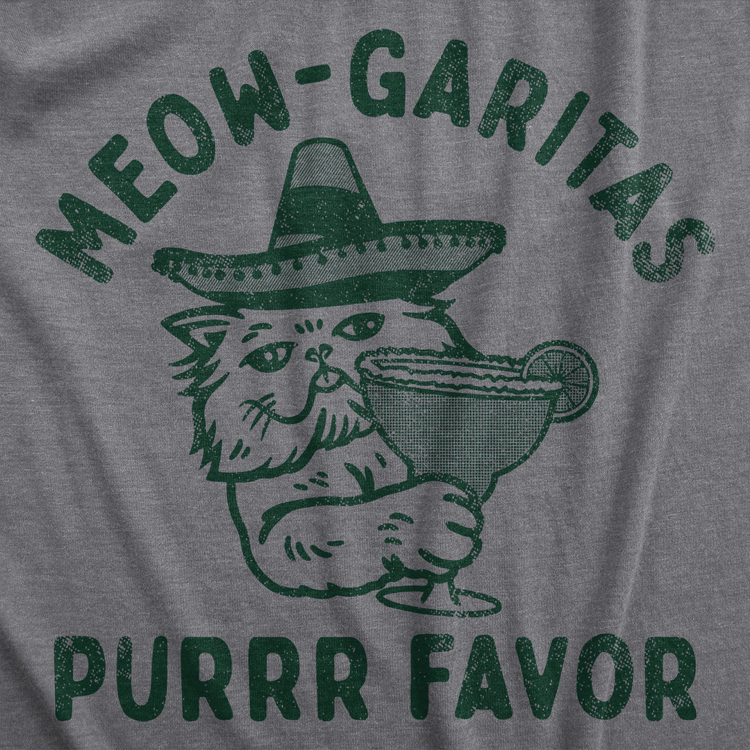 Meow Garitas Purrr Favor Men's T Shirt
