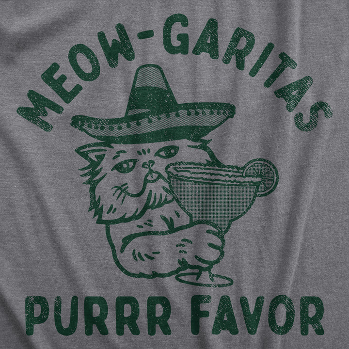 Meow Garitas Purrr Favor Men's T Shirt