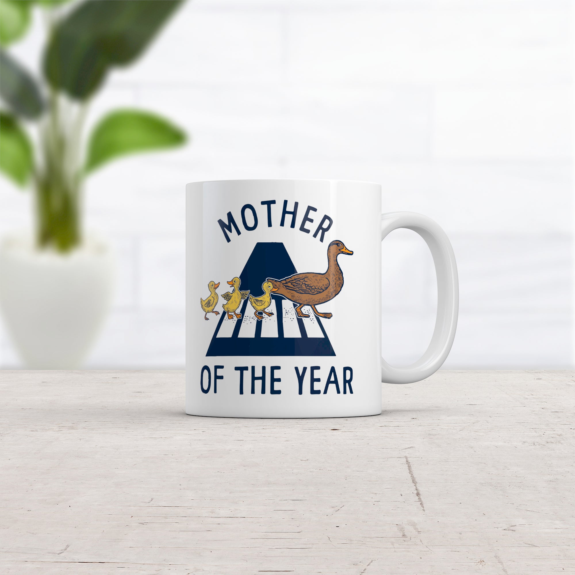 Funny Mother of the Year Mother Of The Year Duck Coffee Mug Nerdy Mother's Day Animal Tee