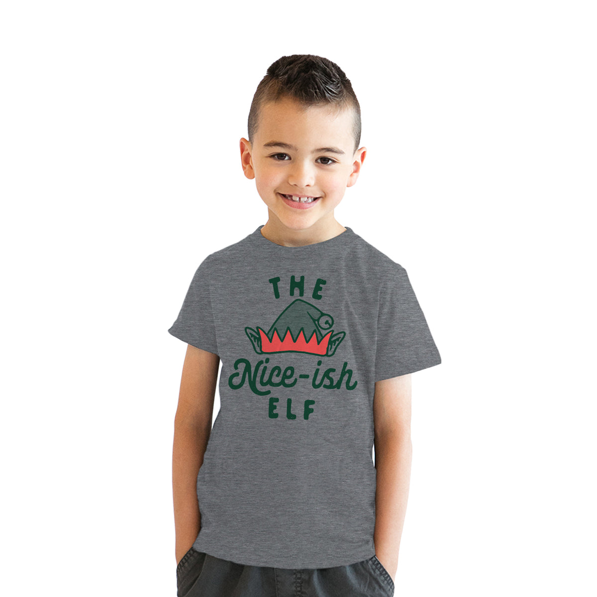 The Nice Ish Elf Youth Tshirt
