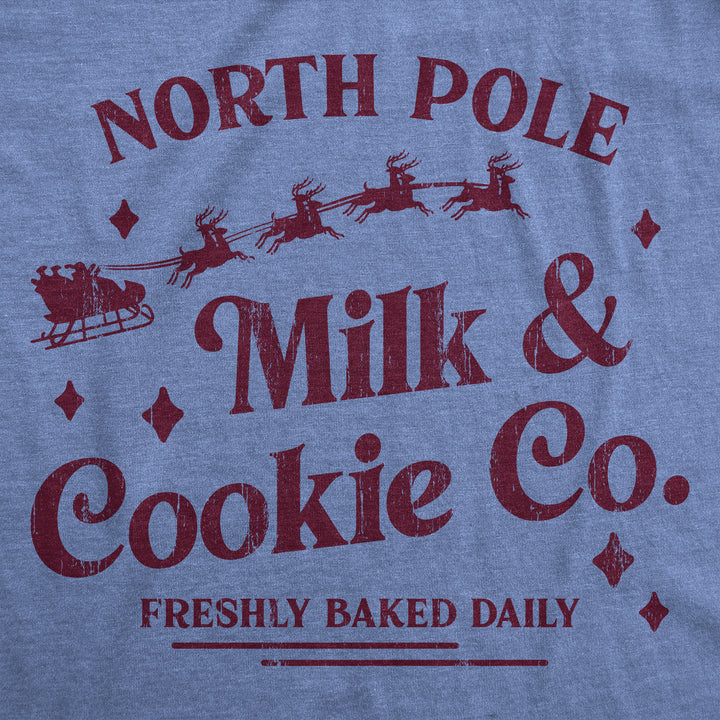 North Pole Milk And Cookie Co Men's T Shirt