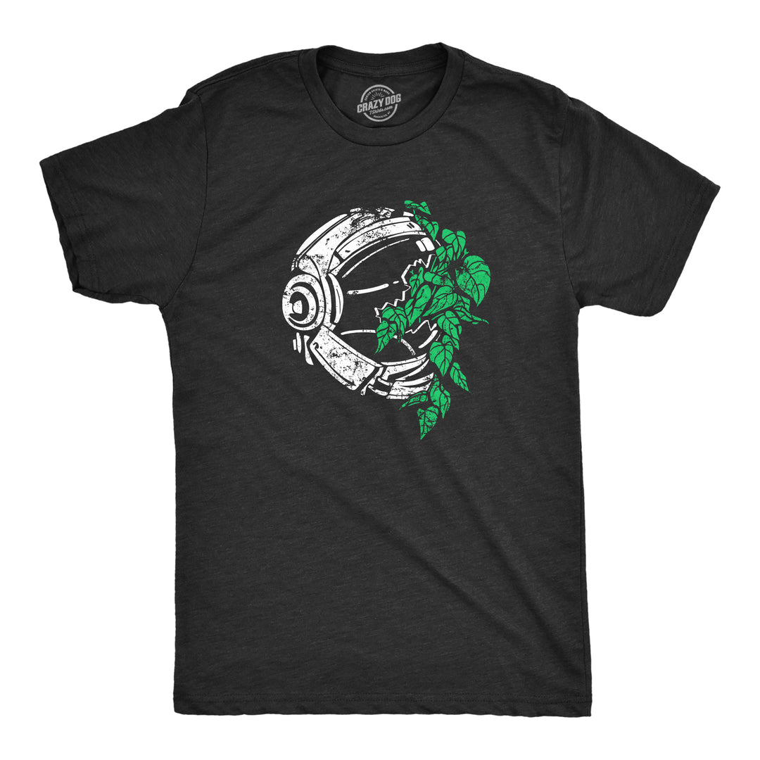 Funny Heather Black - ASTRONAUT Plant Astronaut Mens T Shirt Nerdy space Tee