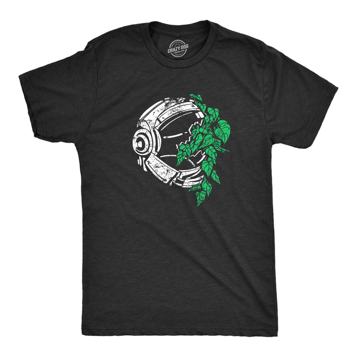 Funny Heather Black - ASTRONAUT Plant Astronaut Mens T Shirt Nerdy space Tee