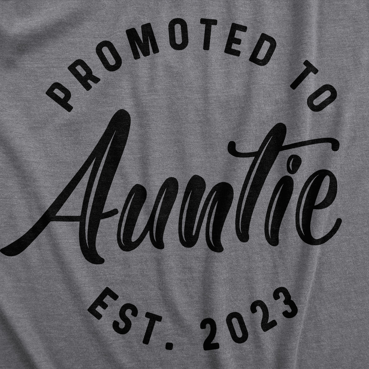 Promoted To Auntie 2022 Women&#39;s Tshirt