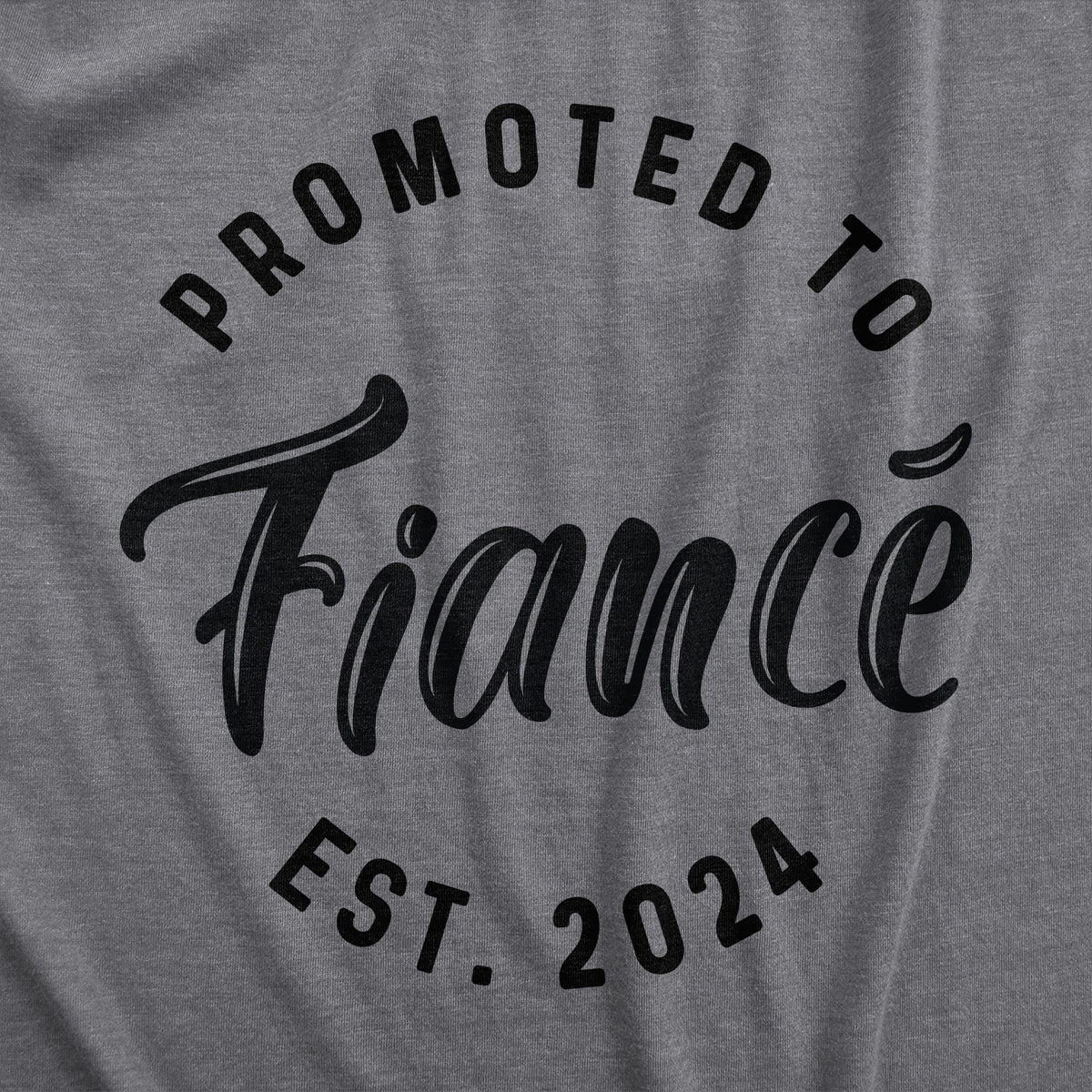 Promoted To Fiance Est. 2023 Men&#39;s T Shirt
