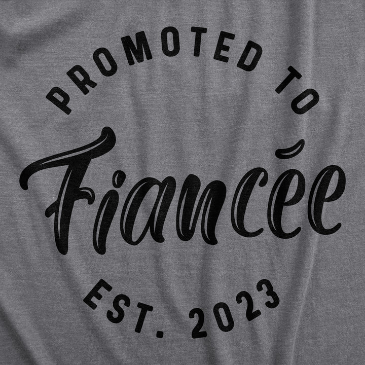 Promoted To Fiancee 2022 Women's T Shirt