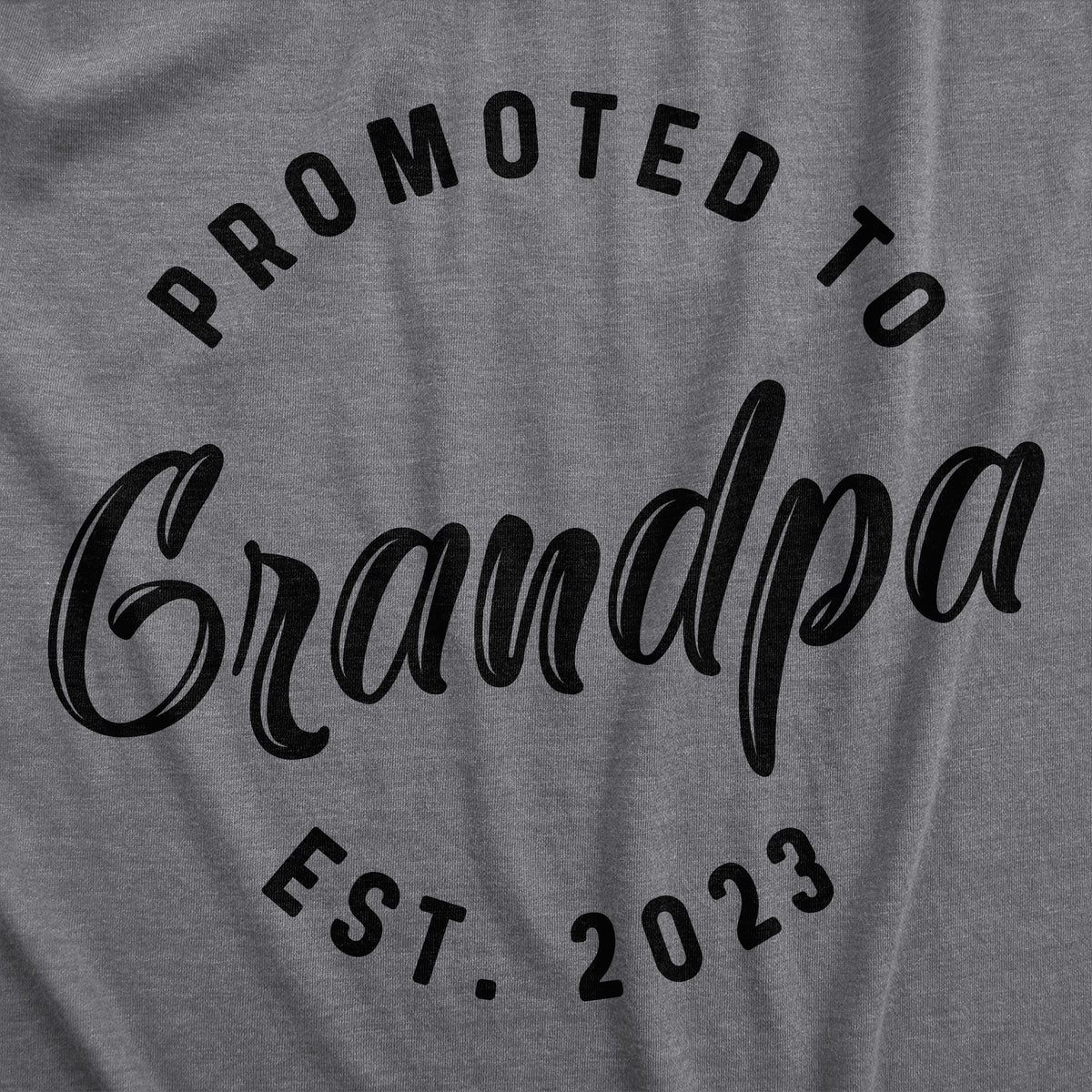 Promoted To Grandpa 202X Men&#39;s T Shirt