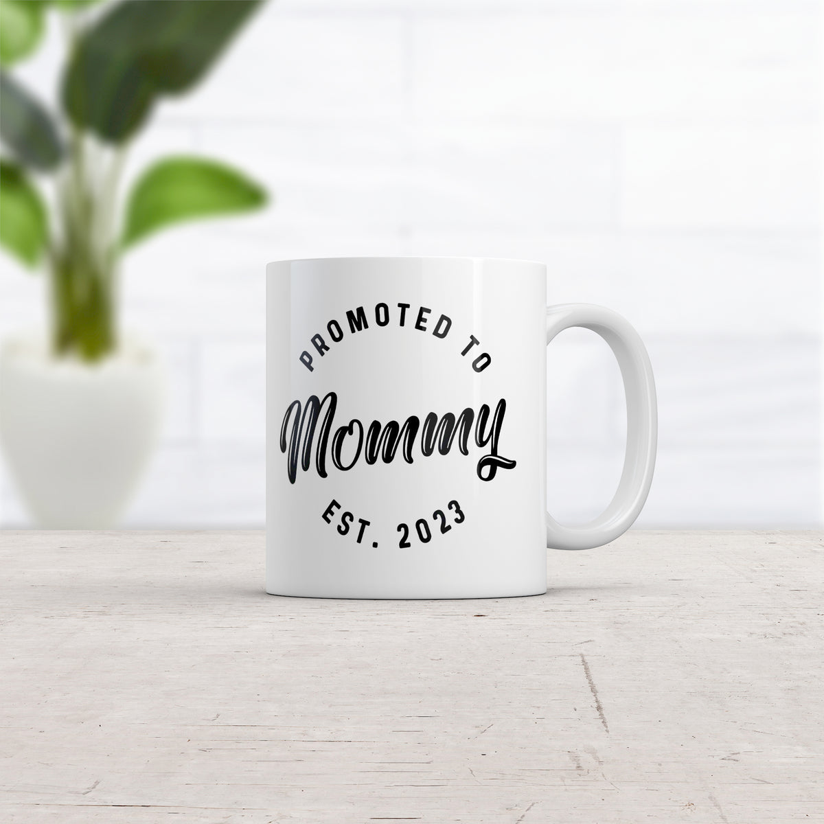 Promoted To Mommy 2023 Mug