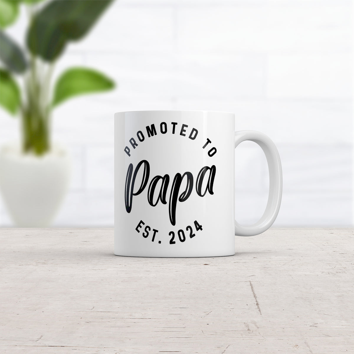 Promoted To Papa 2024 Mug