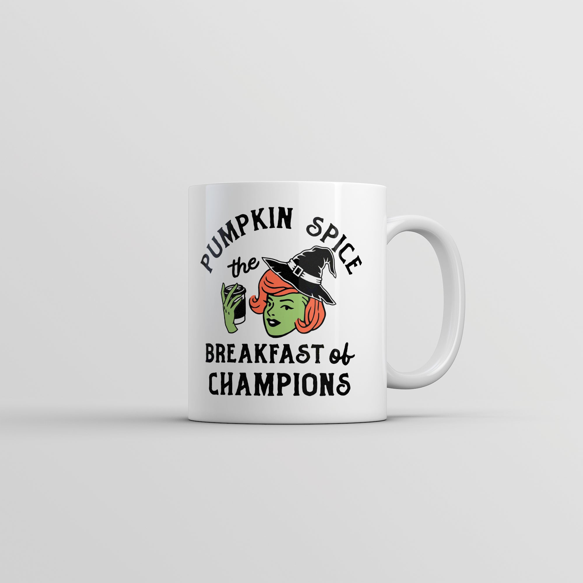 Funny White Pumpkin Spice The Breakfast Of Champions Coffee Mug Nerdy Halloween Tee