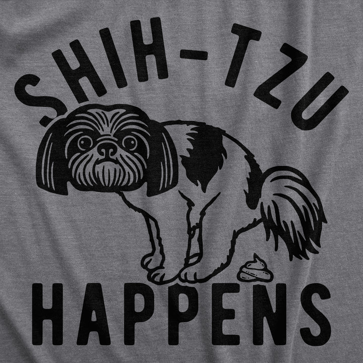 Shih Tzu Happens Men's T Shirt