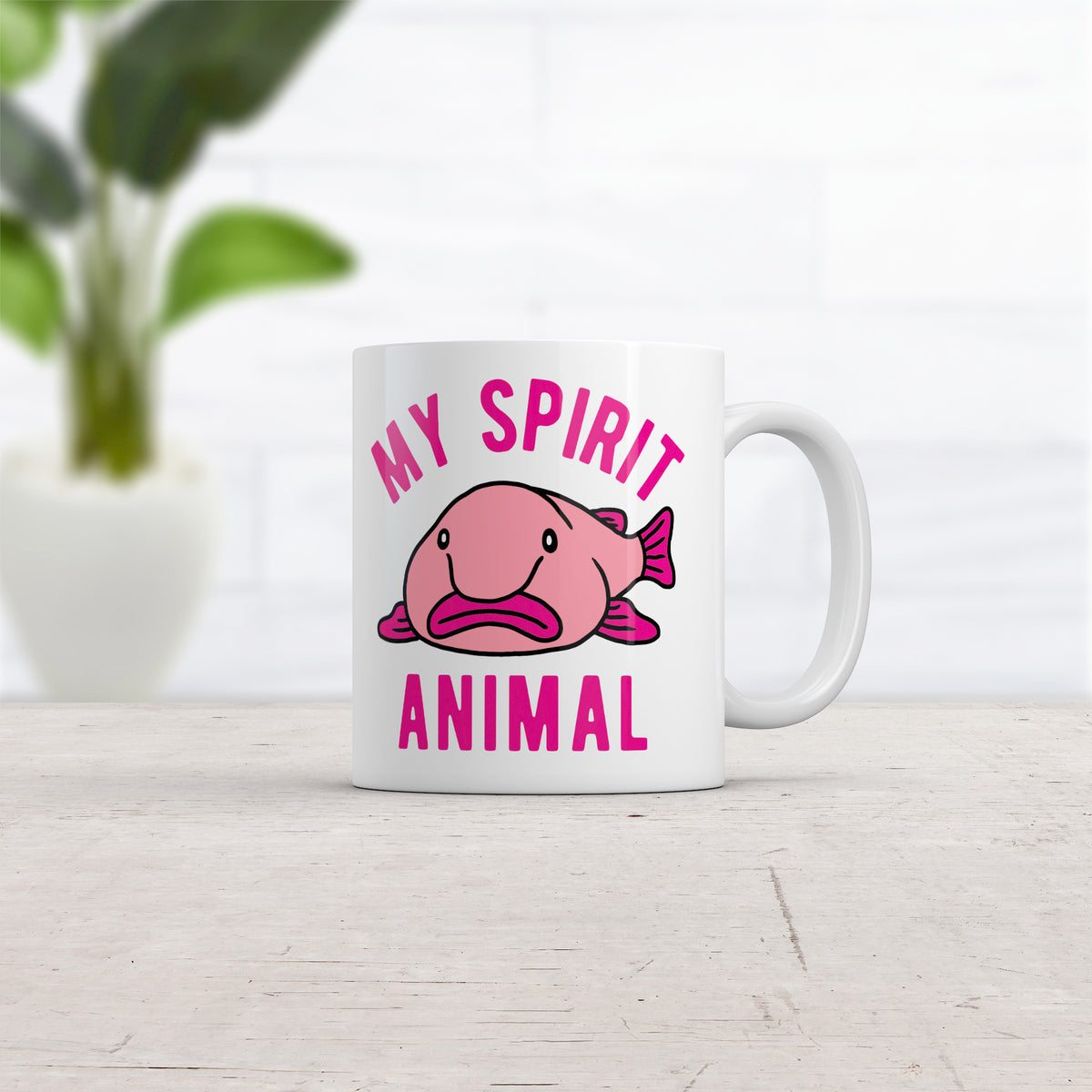 My Spirit Animal Blobfish Mug