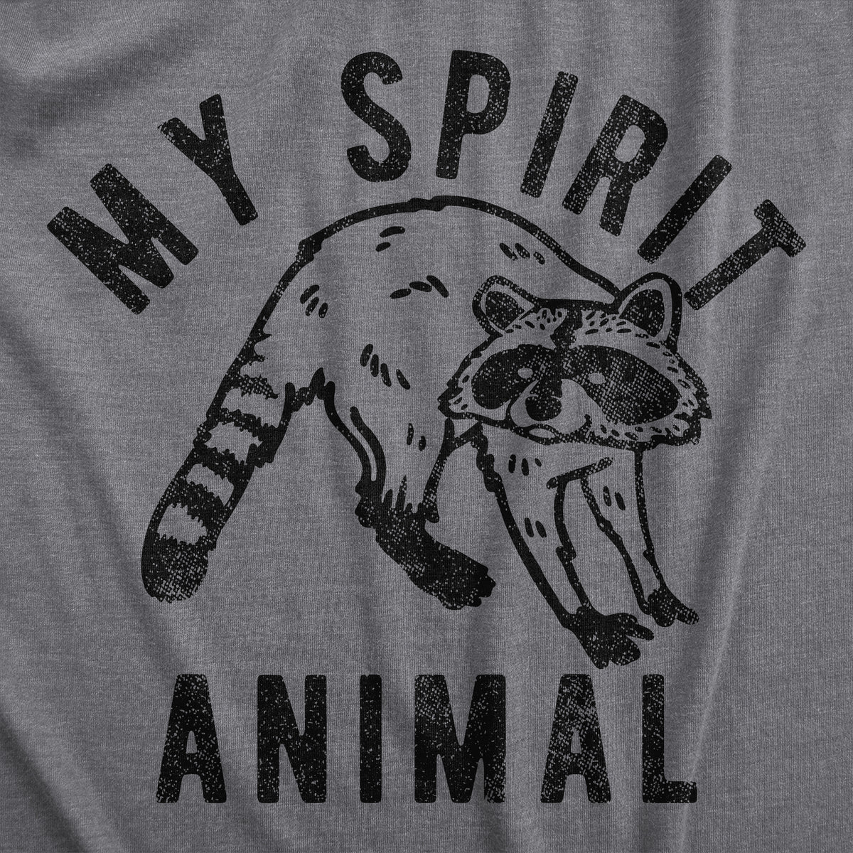My Spirit Animal Raccoon Men&#39;s T Shirt