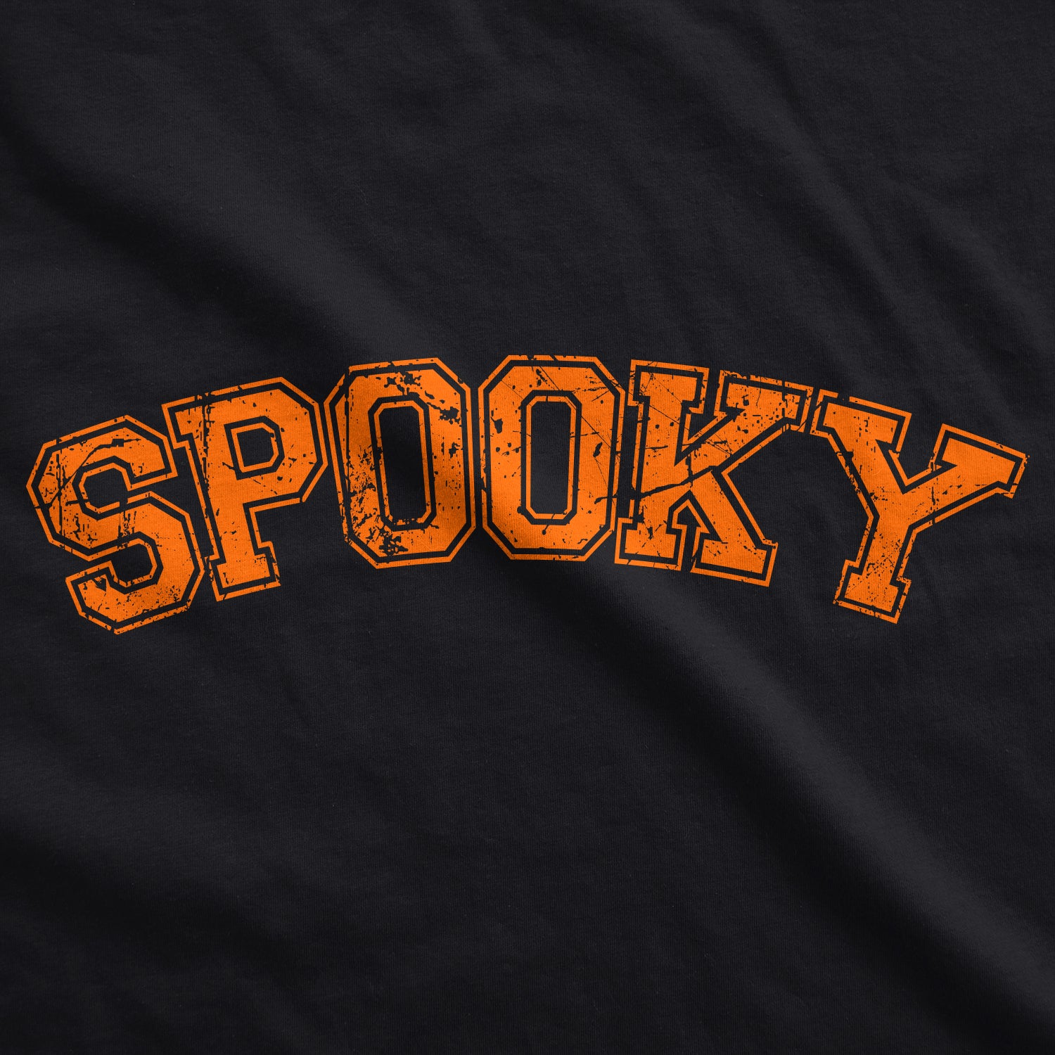 Funny Black - SPOOKY Spooky Varsity Sweatshirt Nerdy Halloween Tee