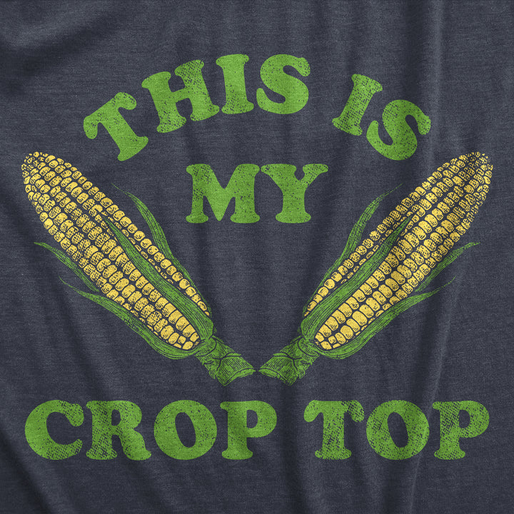 This Is My Crop Top Men's T Shirt