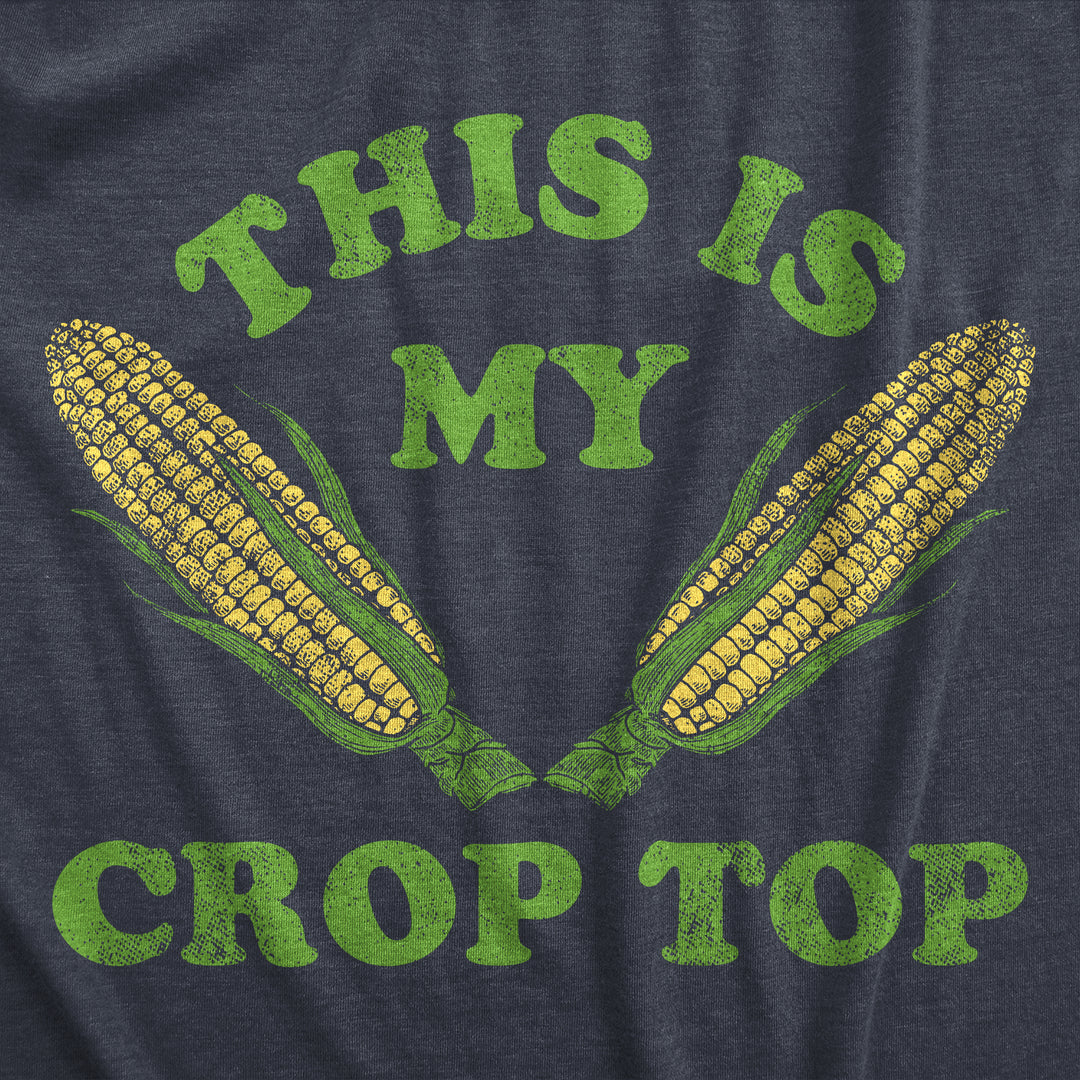 This Is My Crop Top Women's T Shirt