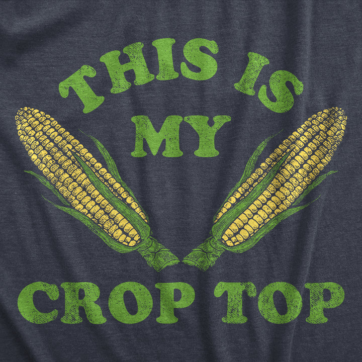 This Is My Crop Top Women's T Shirt