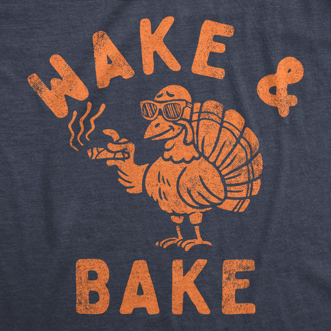 Wake And Bake Turkey Men's T Shirt