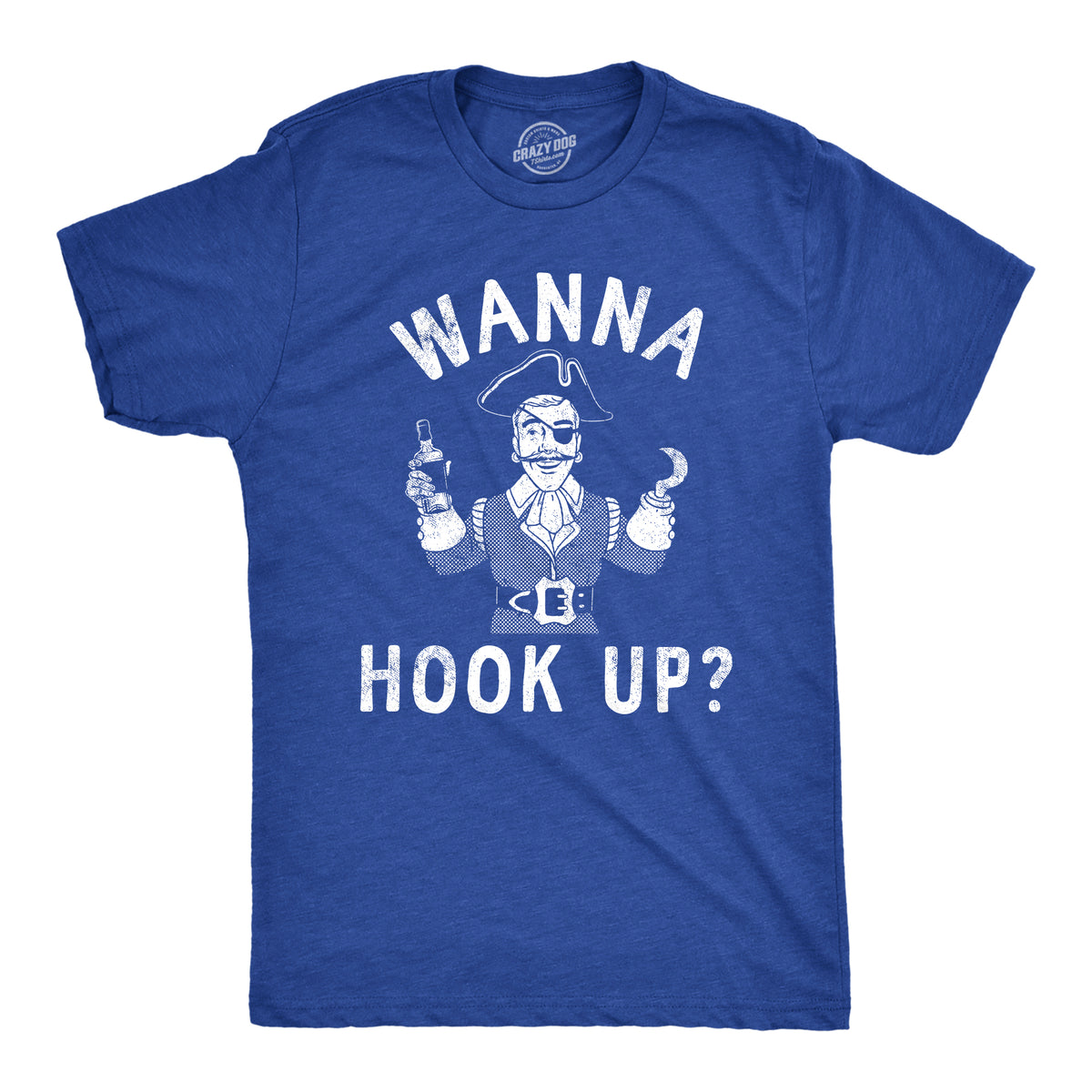 Funny Heather Royal - HOOK Wanna Hook Up Mens T Shirt Nerdy sex sarcastic Tee
