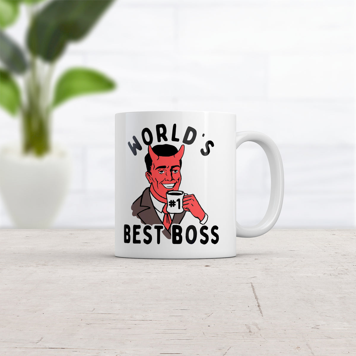 Worlds Best Boss Devil Mug