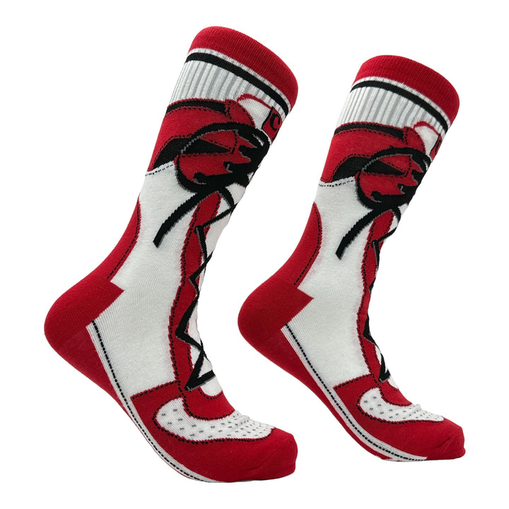Funny Multi - CD High Tops Men's CD High Tops Sock Nerdy sarcastic Tee
