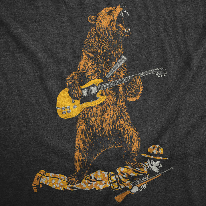 Guitar Bear Men's T Shirt