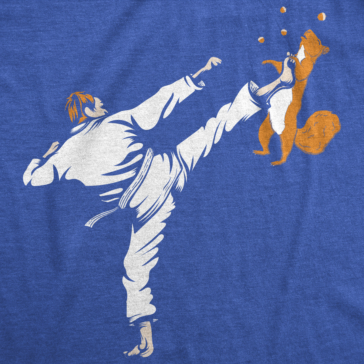 Karate Kicked Squirrel Women&#39;s T Shirt