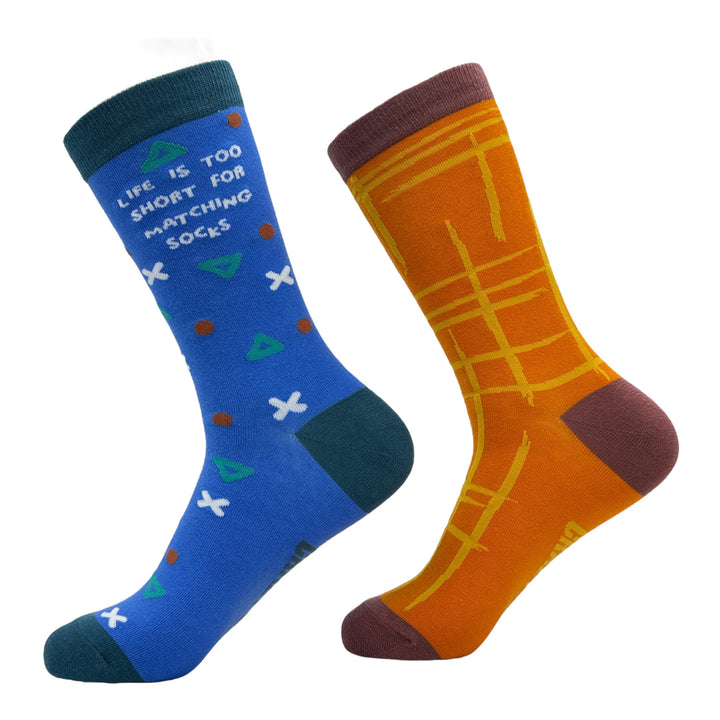 Women's Life Is Too Short For Matching Socks Socks