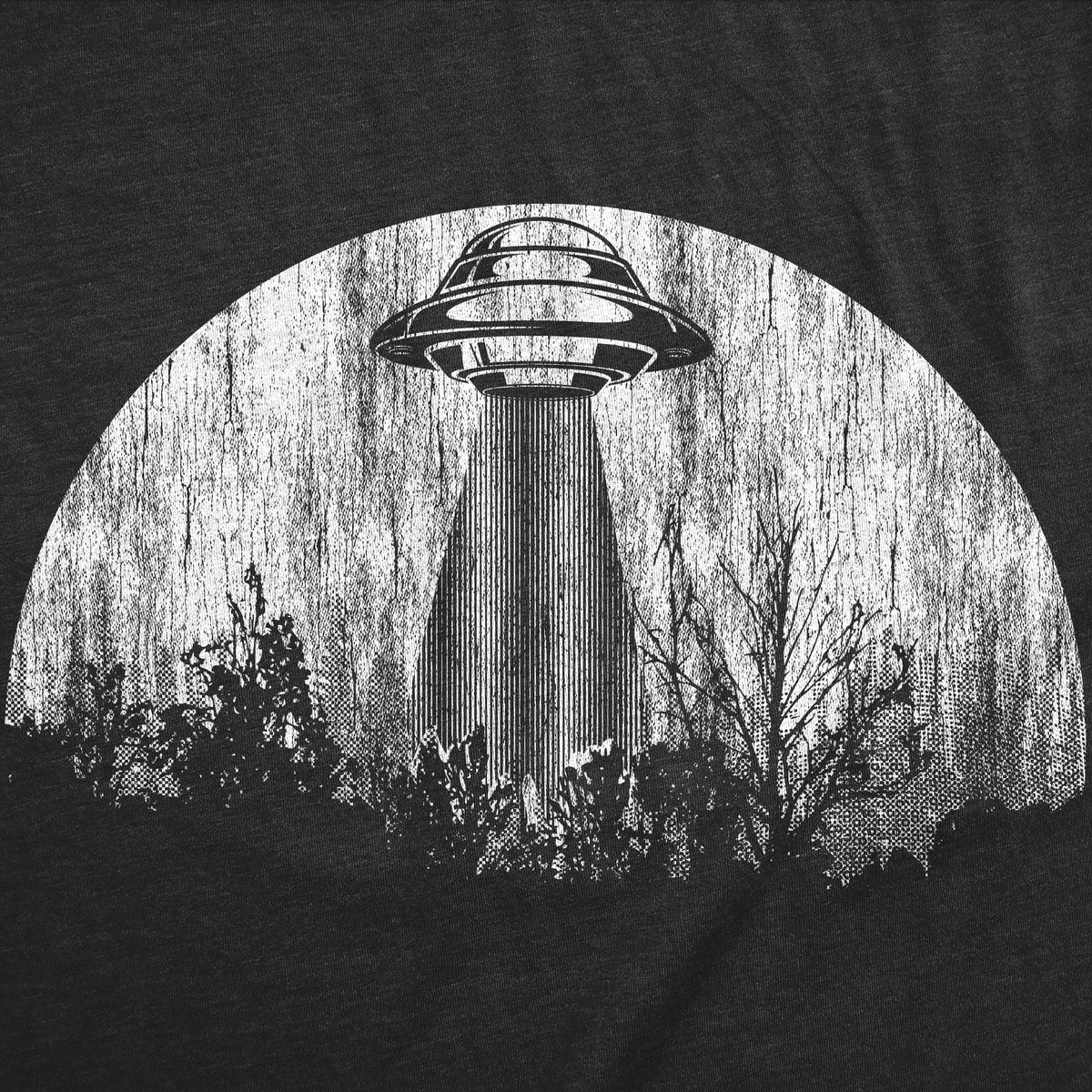 Moon UFO Men&#39;s T Shirt