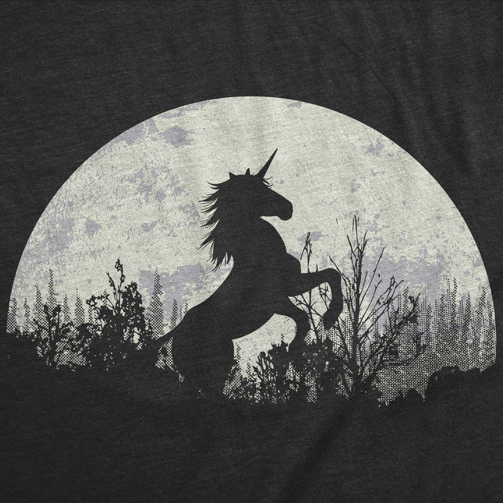 Moon Unicorn Women's T Shirt