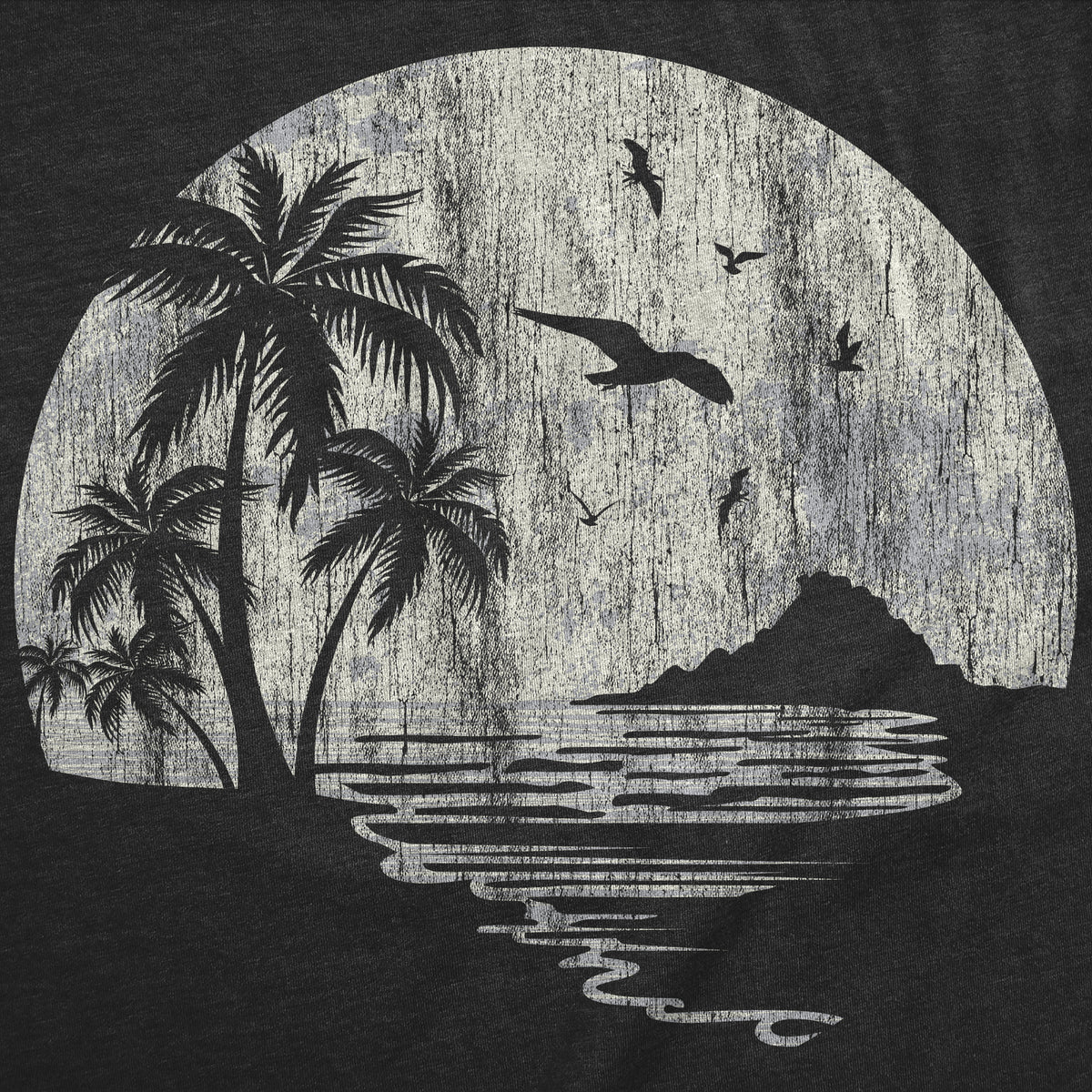 Moon Beach Men&#39;s T Shirt