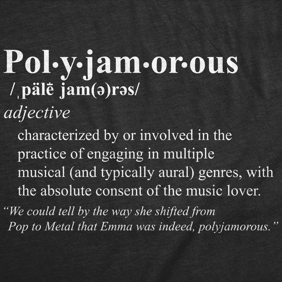 Polyjamorous Definition Women&#39;s T Shirt