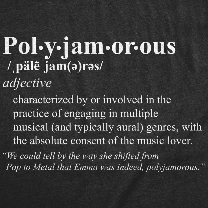 Polyjamorous Definition Men's T Shirt