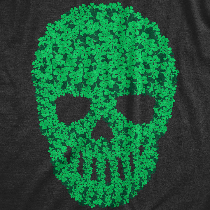 Skull Of Clovers Men's T Shirt