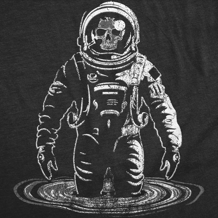 Skeleton Black Hole Men's T Shirt