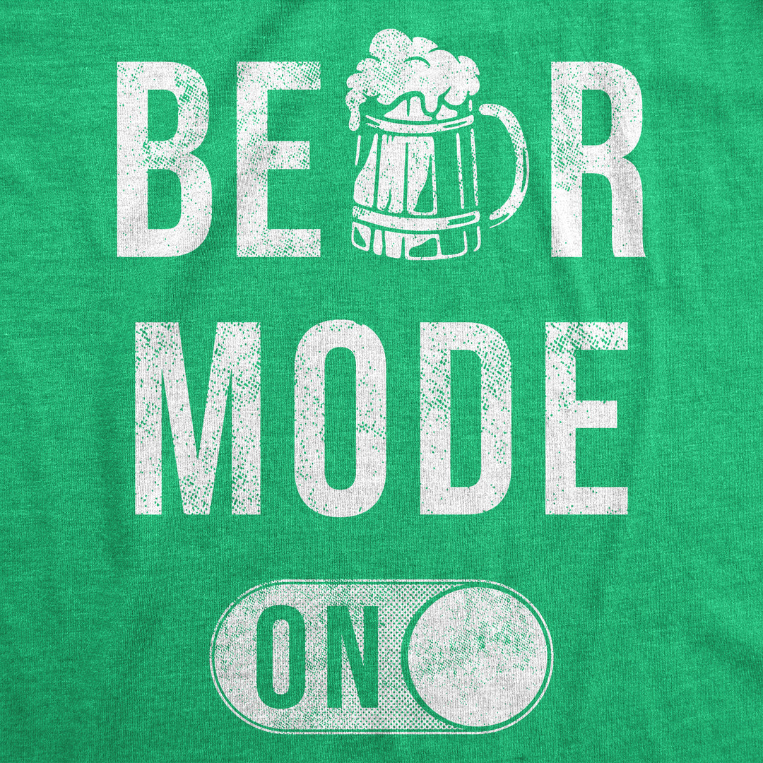 Beer Mode On Men's T Shirt
