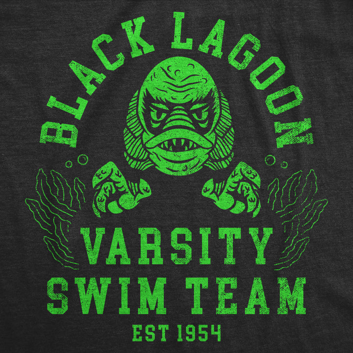 Black Lagoon Varsity Swim Team Men's T Shirt