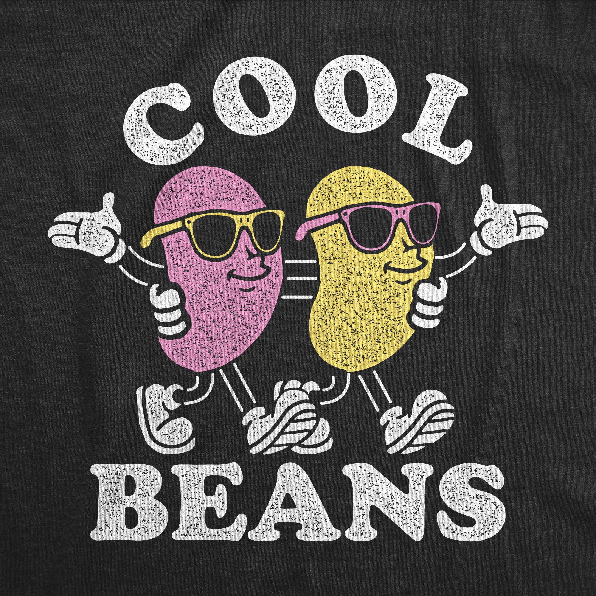 Funny Heather Black - Cool Beans Cool Beans Mens T Shirt Nerdy Easter sarcastic Tee