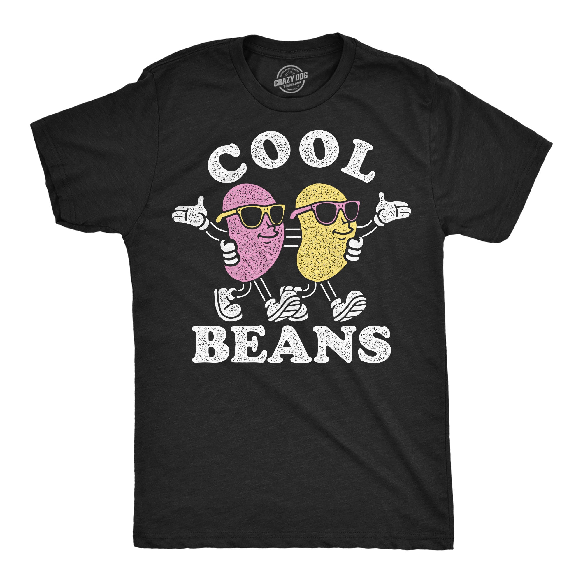 Funny Heather Black - Cool Beans Cool Beans Mens T Shirt Nerdy Easter sarcastic Tee