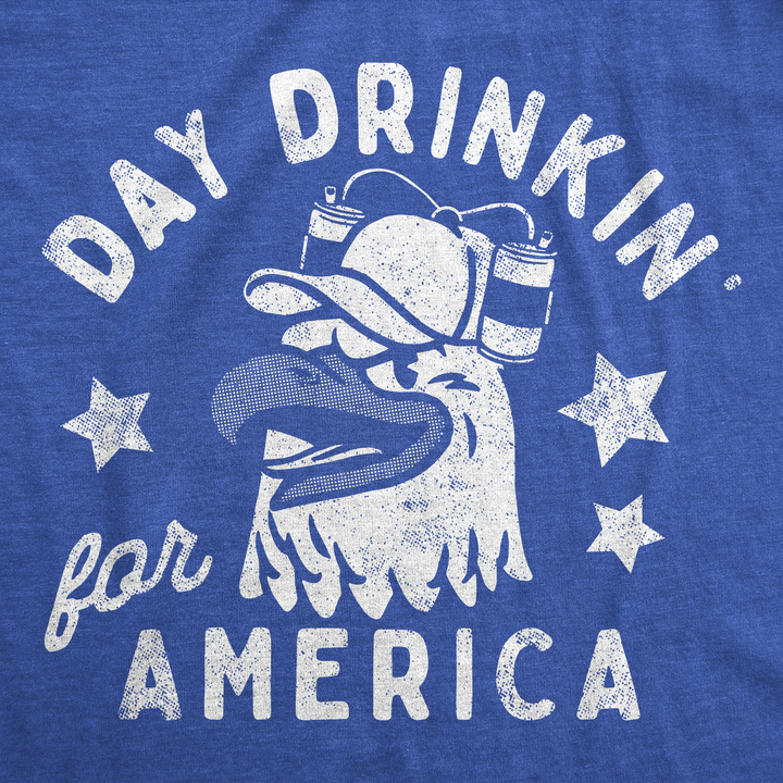 Day Drinkin For America Men's T Shirt