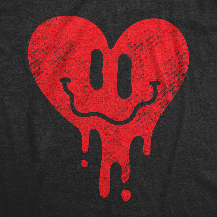 Dripping Heart Face Men's T Shirt