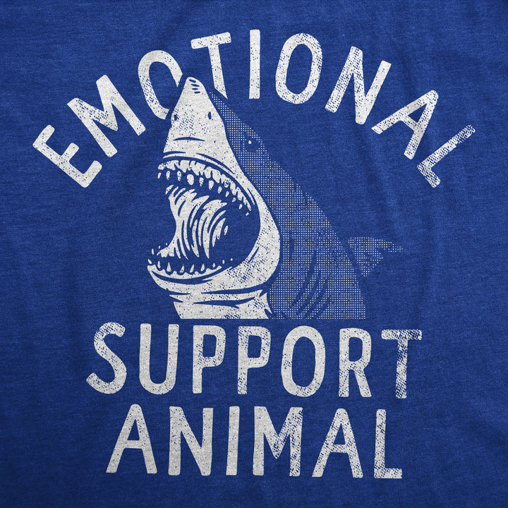 Emotional Support Animal Shark Men's T Shirt