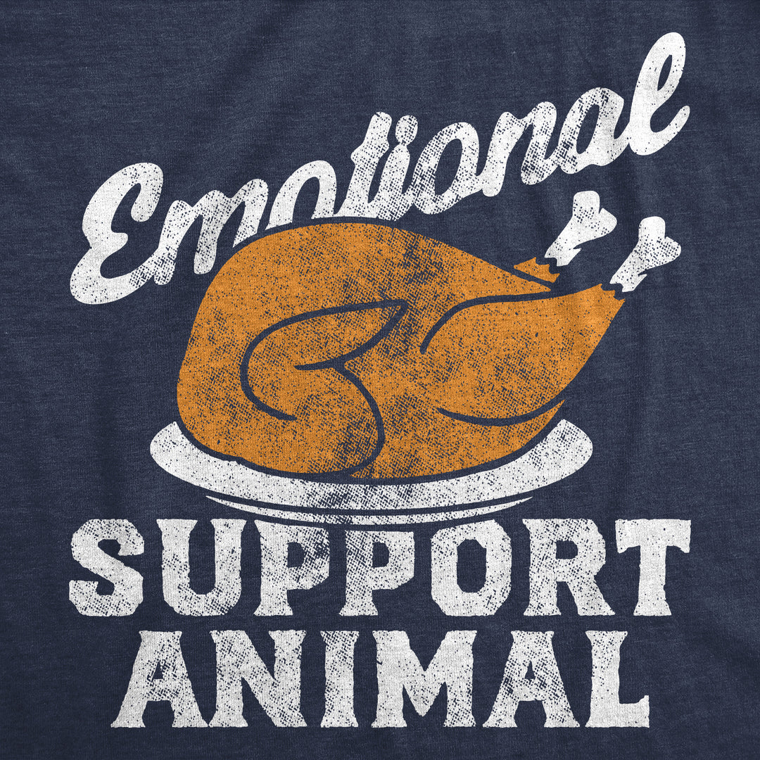 Emotional Support Animal Turkey Men's T Shirt