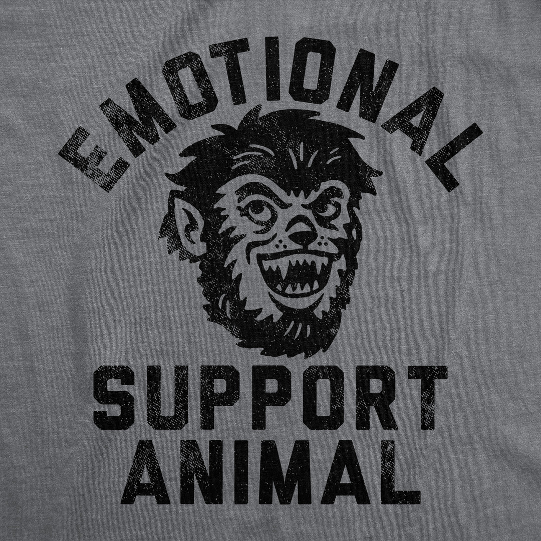 Emotional Support Animal Werewolf Men's T Shirt